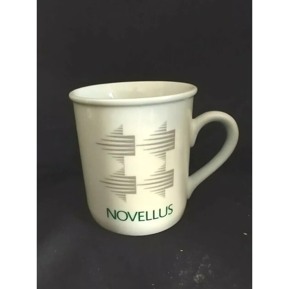 Novellus Systems Porcelain Mug Cup Vintage Electronics Computer Networks 90's